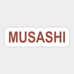 Hinamatsuri Hina Musashi Sticker